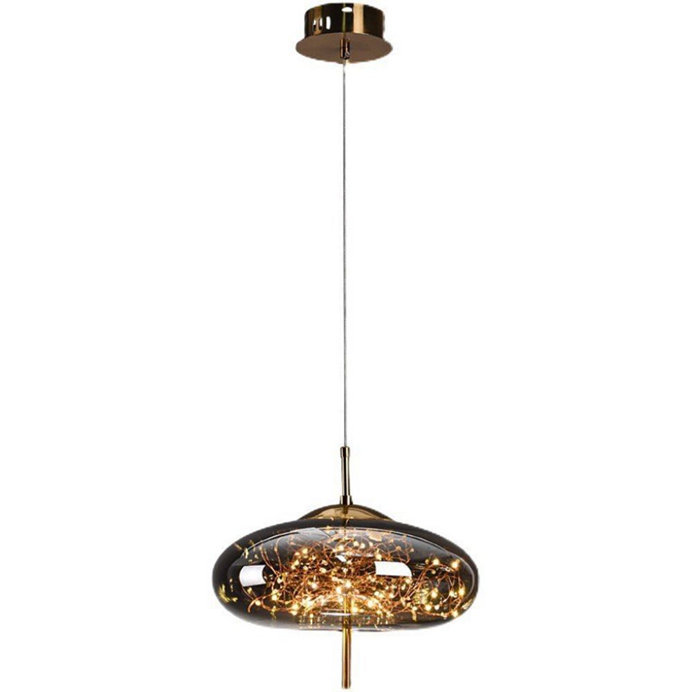 LED Ceiling Lights with Glass Shade, Hanging Lamp for Kitchen and Dining Room – image 23
