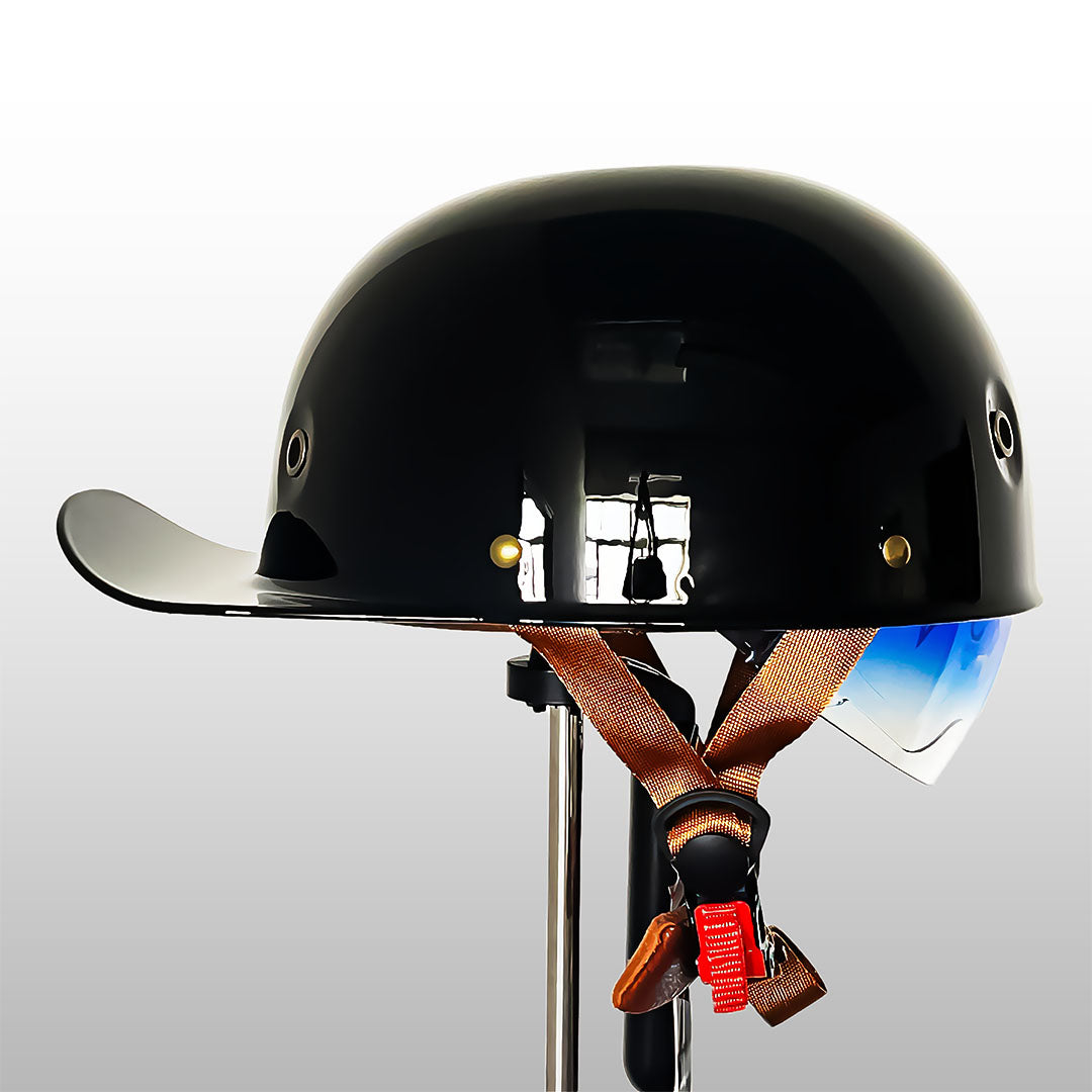 DOT Approved Motorcycle Helmet, Baseball Cap Helmet – image 17