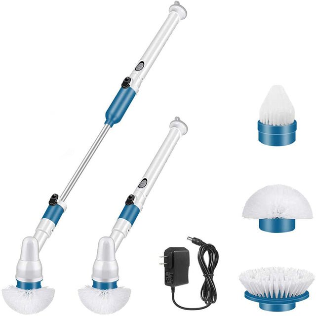 Electric Spin Scrubber, Cordless Power Scrubber with Adjustable Handle – image 6