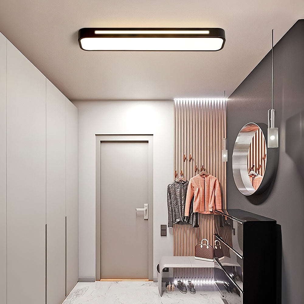 LED Ceiling Light Fixture, Hallway Light Fixture with Remote Control Dimming Option – image 7