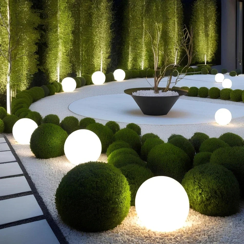 Solar Outdoor Lights Globe with Remote, 16 Color Patio Lighting, USB or Solar Garden Lights for Outdoor Decor