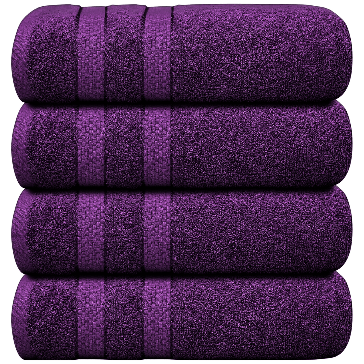 Oversized Bath Towels Set of 4, Large Bathroom Towels for Bath and Shower – image 22
