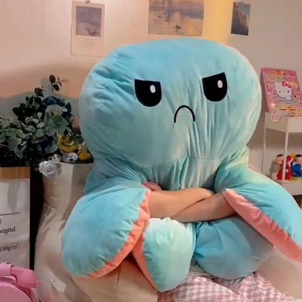 Octopus Stuffed Animal, Soft Toy Octopus Plushie for Kids, Giant Plush Stuffed Toy, Cuddly Plush Toy for Nursery Decor