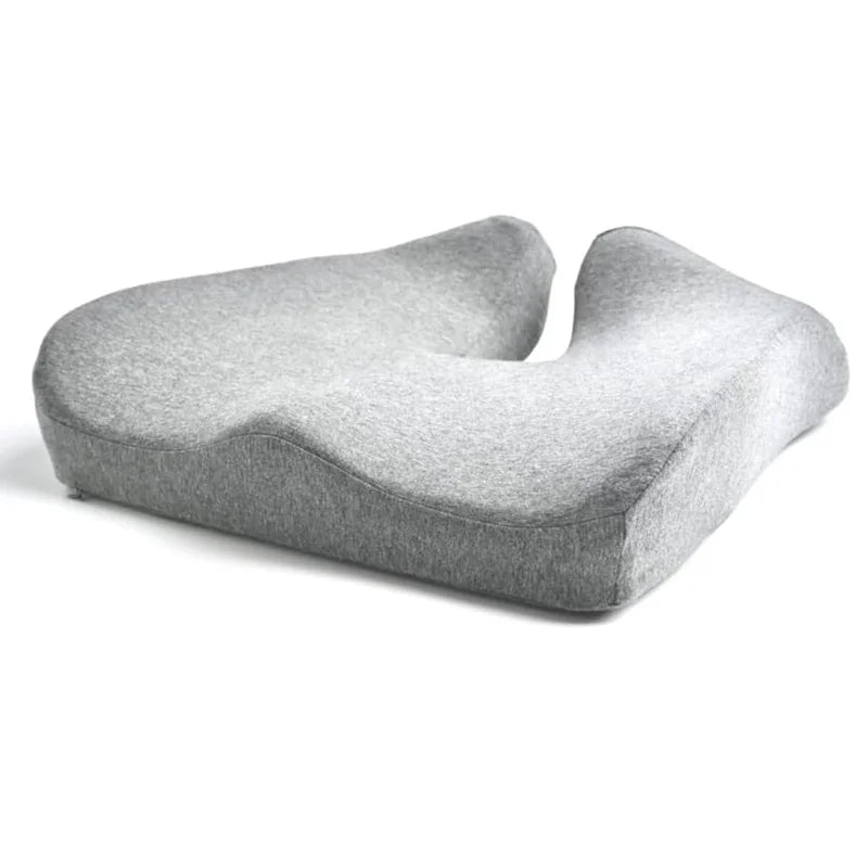 Memory Foam Seat Cushion, Office Chair Cushion for Tailbone and Lower Back Support, Car Seat Cushion with Washable Cover