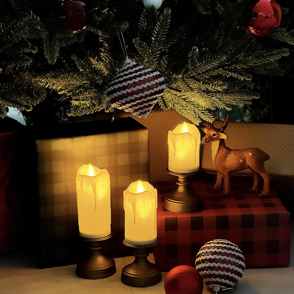 Flameless Candles with Flicker, Melting Candles – image 9