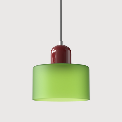 Kitchen Island Pendant Light, Modern Pendant Lamp with Halo Glass Ring – image 28