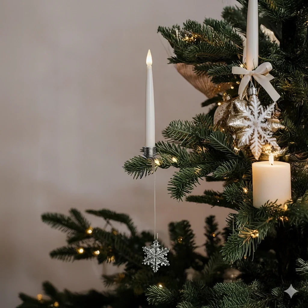 Flameless LED Tree Candles 5