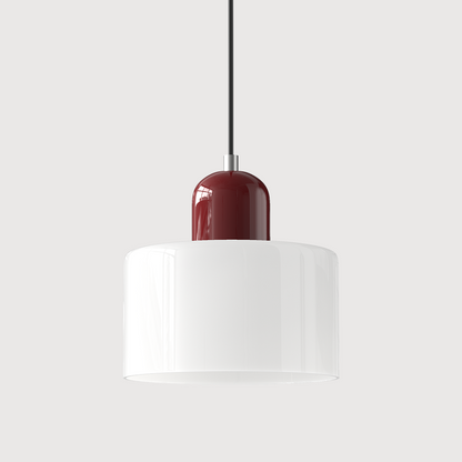 Kitchen Island Pendant Light, Modern Pendant Lamp with Halo Glass Ring – image 22