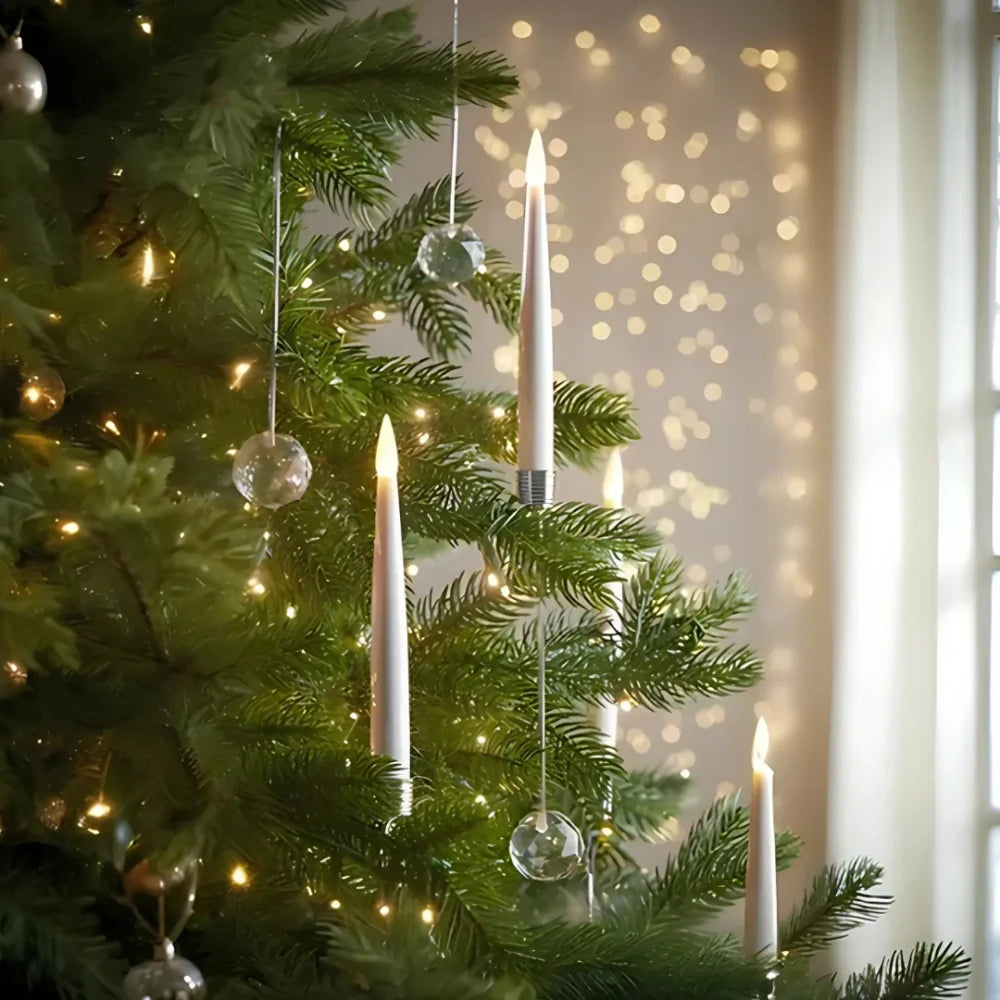 Flameless LED Tree Candles 4