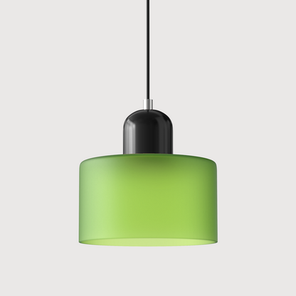 Kitchen Island Pendant Light, Modern Pendant Lamp with Halo Glass Ring – image 30
