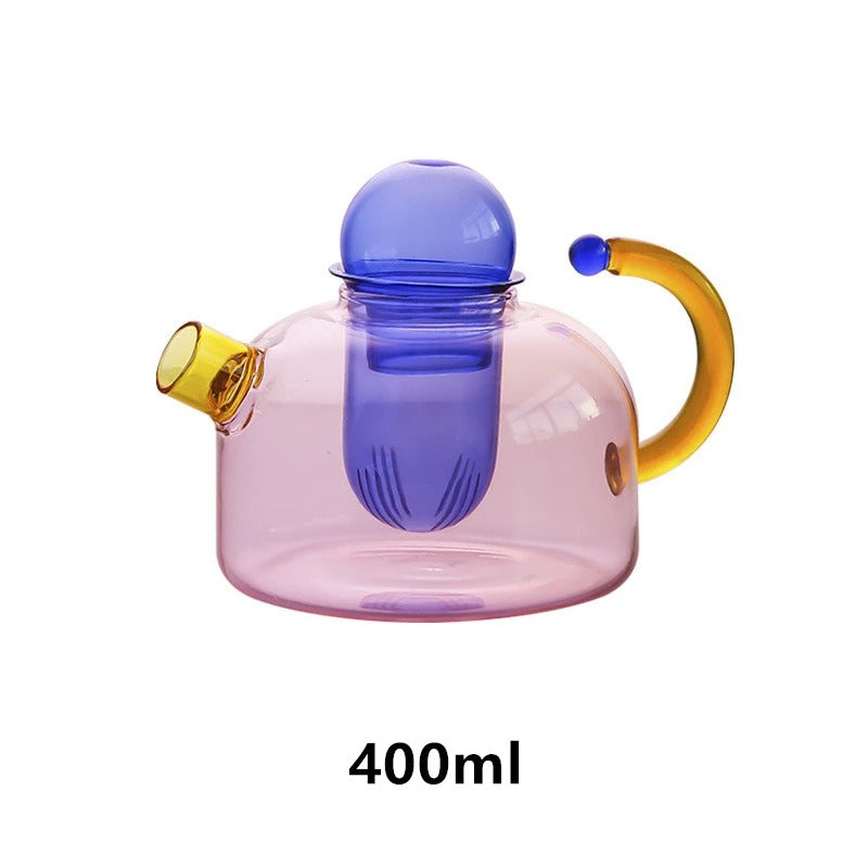 Glass Teapot with Tokyo Design, Matching Glass Tea Cup – image 8