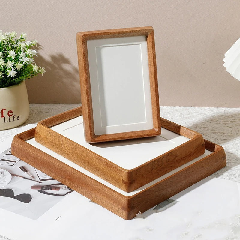 Wooden Picture Frame, Wood Photo Frame with Acrylic Cover – image 6