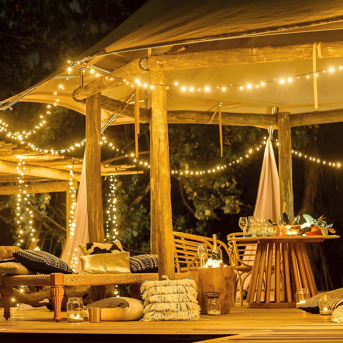 Solar Fairy Lights, Solar Lights Outdoor for Garden and Terrace – image 4