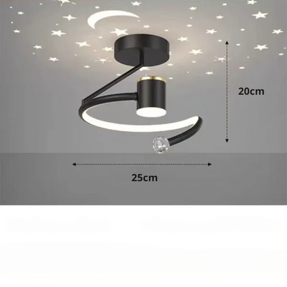 Starry Sky LED Ceiling Lamp, Recessed Light or Flush Mount Ceiling Light for Bedroom – image 7