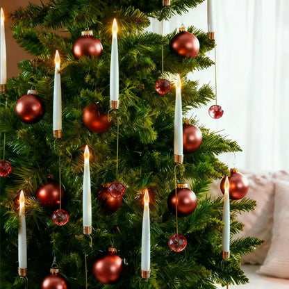 Flameless LED Tree Candles 9