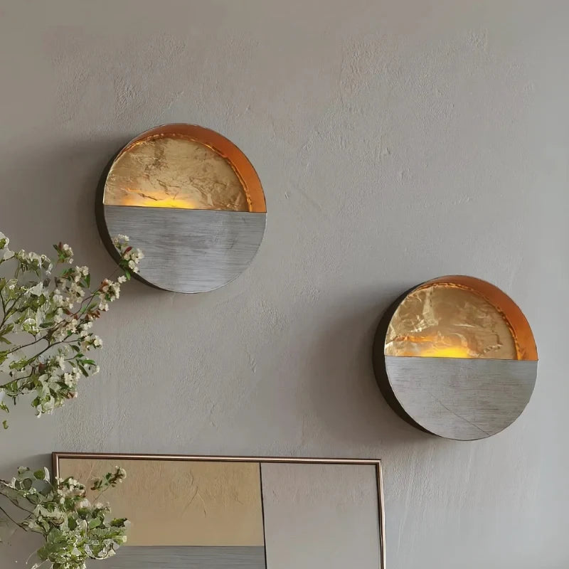 Eclipse Iron Wall Candle Holder 1