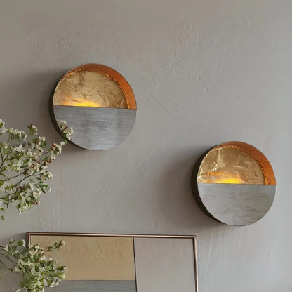 Eclipse Iron Wall Candle Holder 1