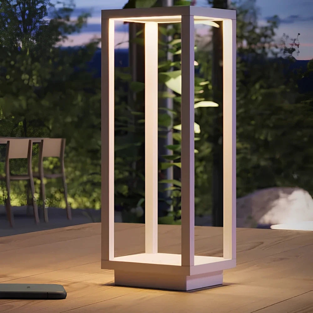 Open-Frame Aluminium Lantern 10