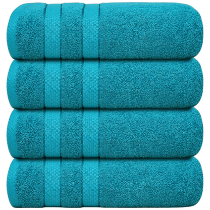 Oversized Bath Towels Set of 4, Large Bathroom Towels for Bath and Shower – image 34