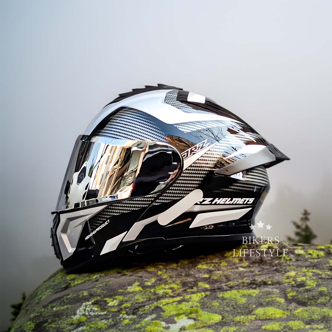 Modular Motorcycle Helmets, Flip Up Modular Helmet with Inner Sun Lens – image 8