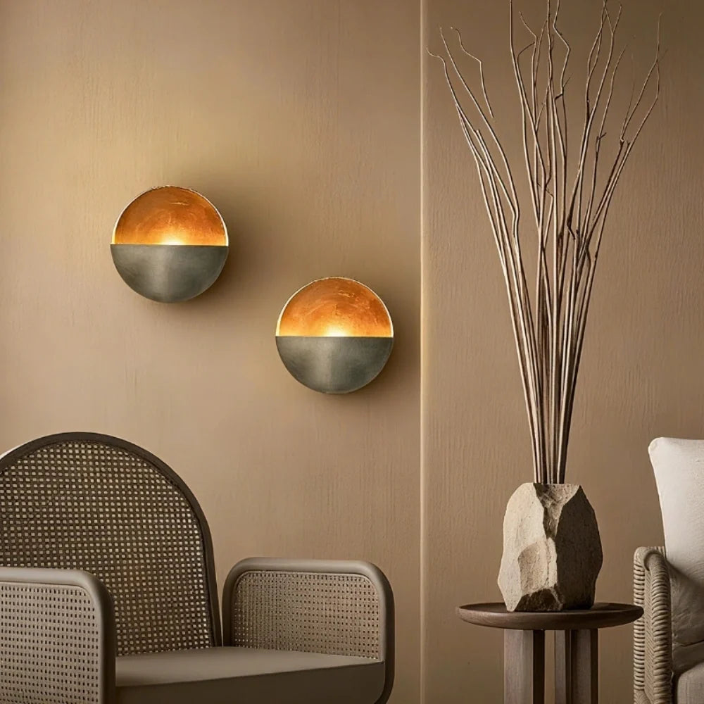 Eclipse Iron Wall Candle Holder 0