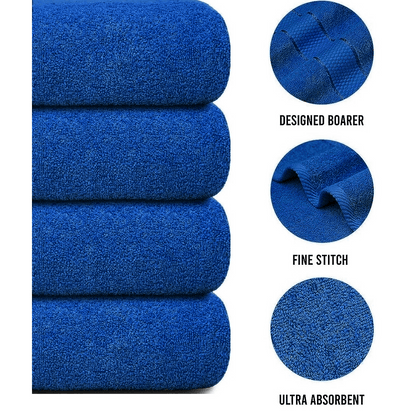 Oversized Bath Towels Set of 4, Large Bathroom Towels for Bath and Shower – image 30