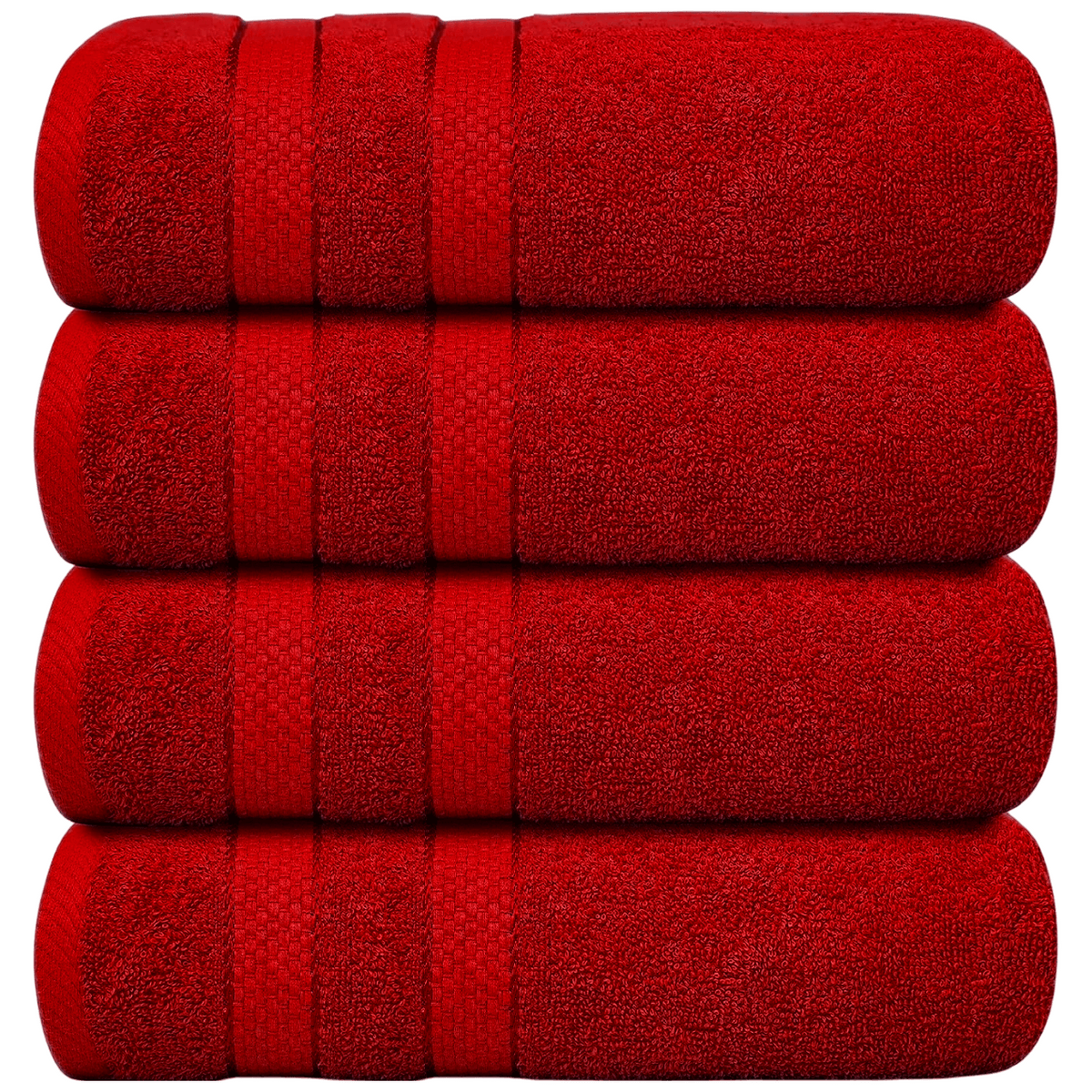 Oversized Bath Towels Set of 4, Large Bathroom Towels for Bath and Shower, Bath Towel Set for Home and Guests