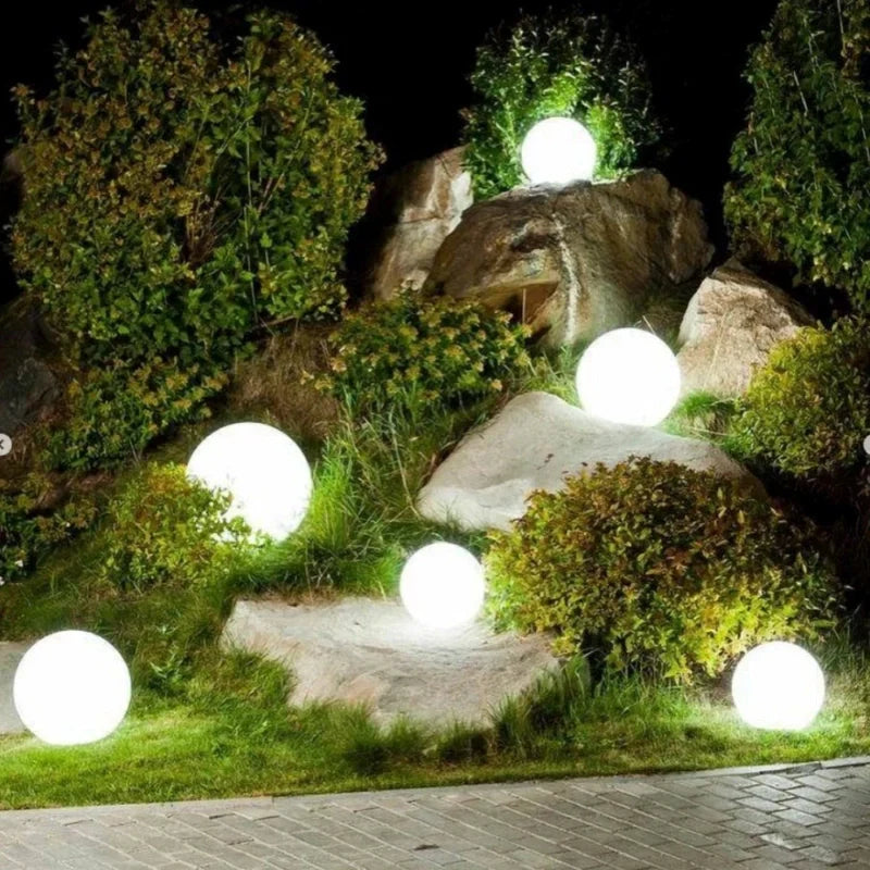 Solar Outdoor Lights Globe with Remote, 16 Color Patio Lighting – image 14