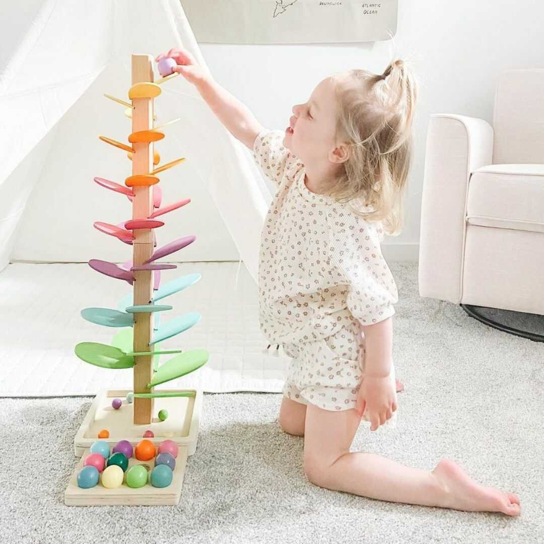 Sensory Tower Toys, Wooden Sensory Toys for Toddlers