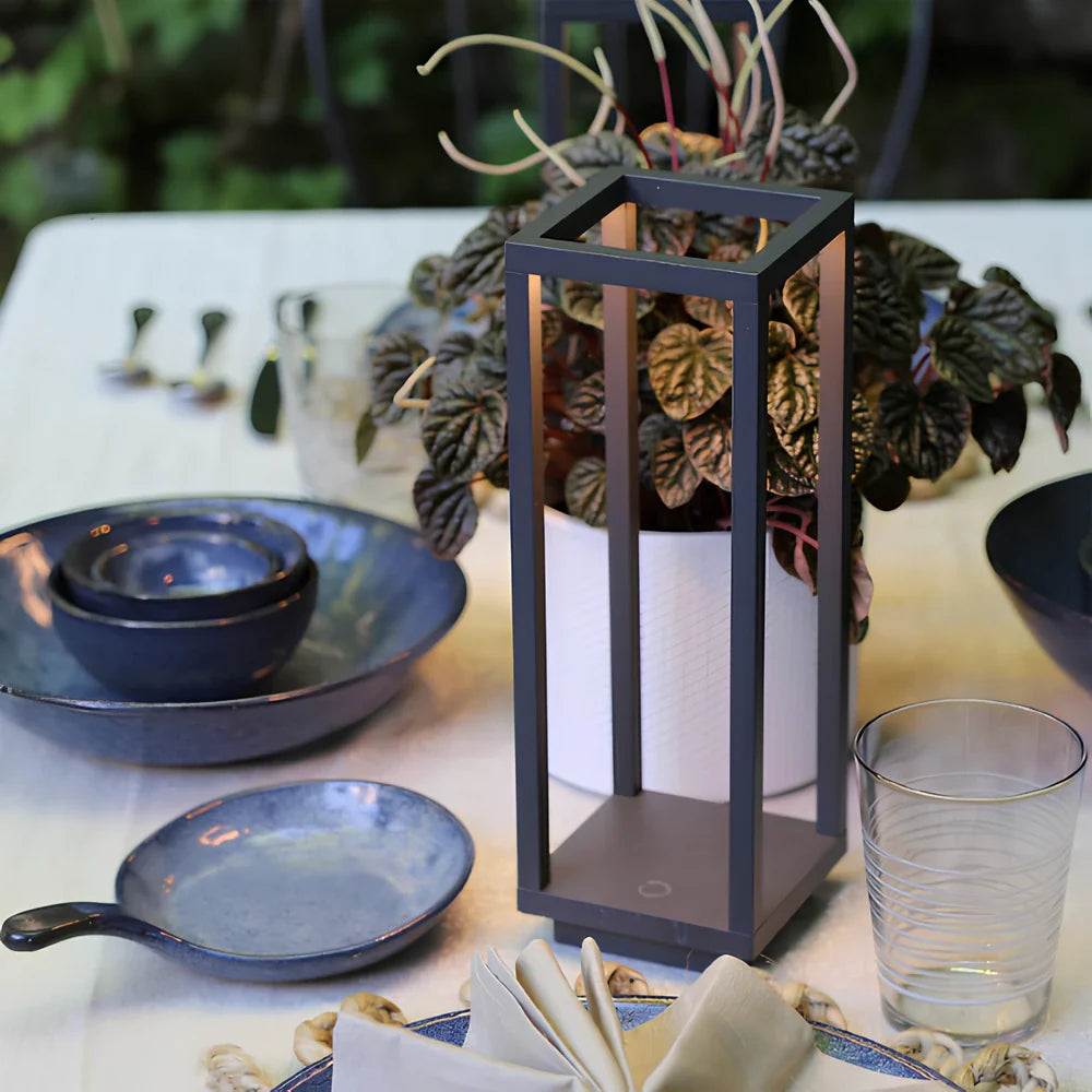 Open-Frame Aluminium Lantern 5