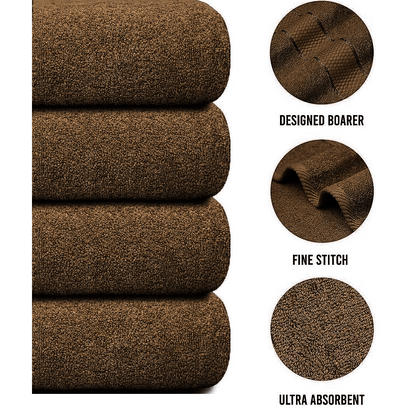 Oversized Bath Towels Set of 4, Large Bathroom Towels for Bath and Shower – image 42