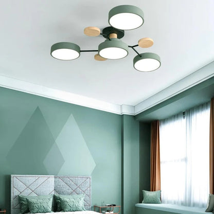 Flush Mount Ceiling Lamp, Round Ceiling Light