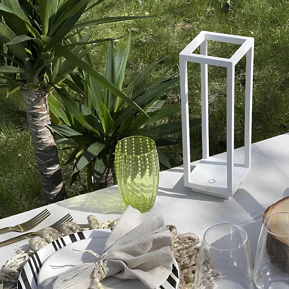 Open-Frame Aluminium Lantern 12