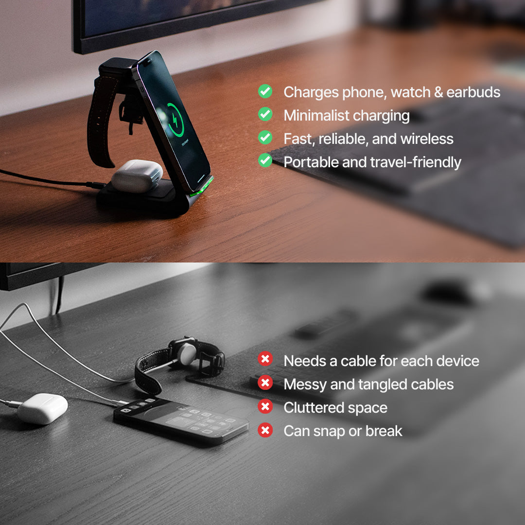 Qi Fast Charging Station for Nightstand – image 7