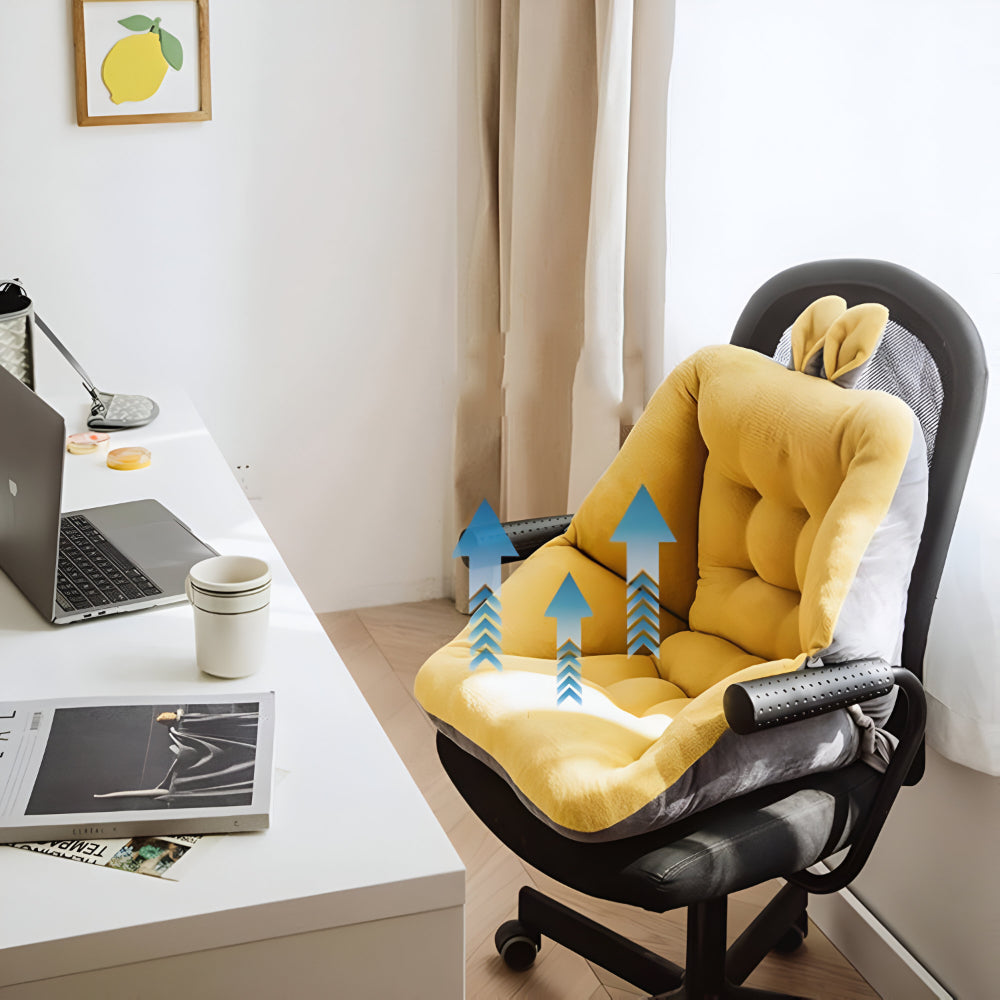 Office Chair Cushion with Backrest, Desk Chair Pad for Dining and Kitchen Chairs – image 5