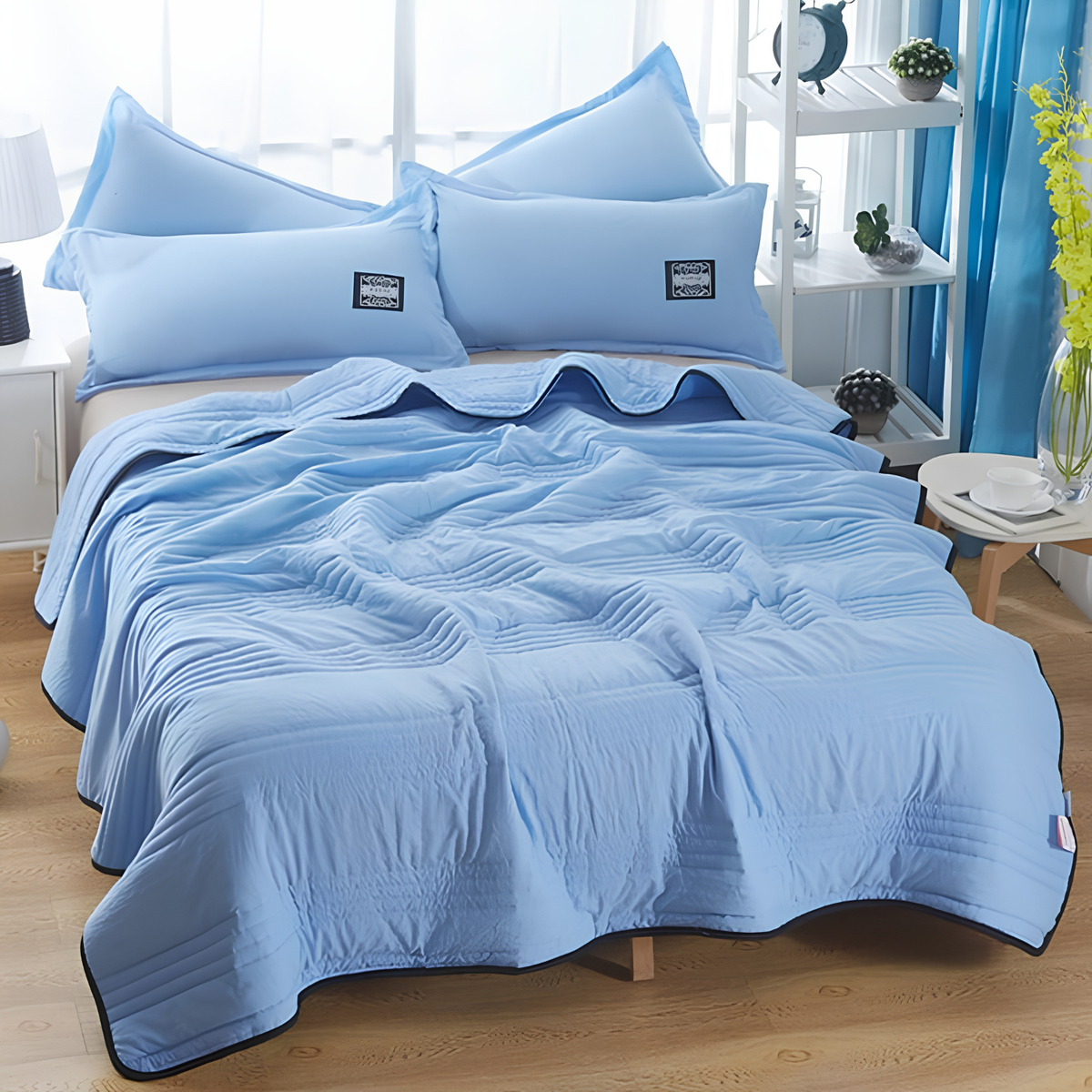 Cooling Blanket for Hot Sleepers, Summer Bed Blanket for Warm Weather – image 12