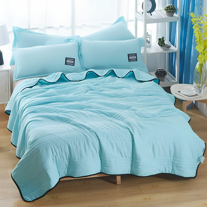 Cooling Blanket for Hot Sleepers, Machine Washable Travel Blanket in 2 Sizes