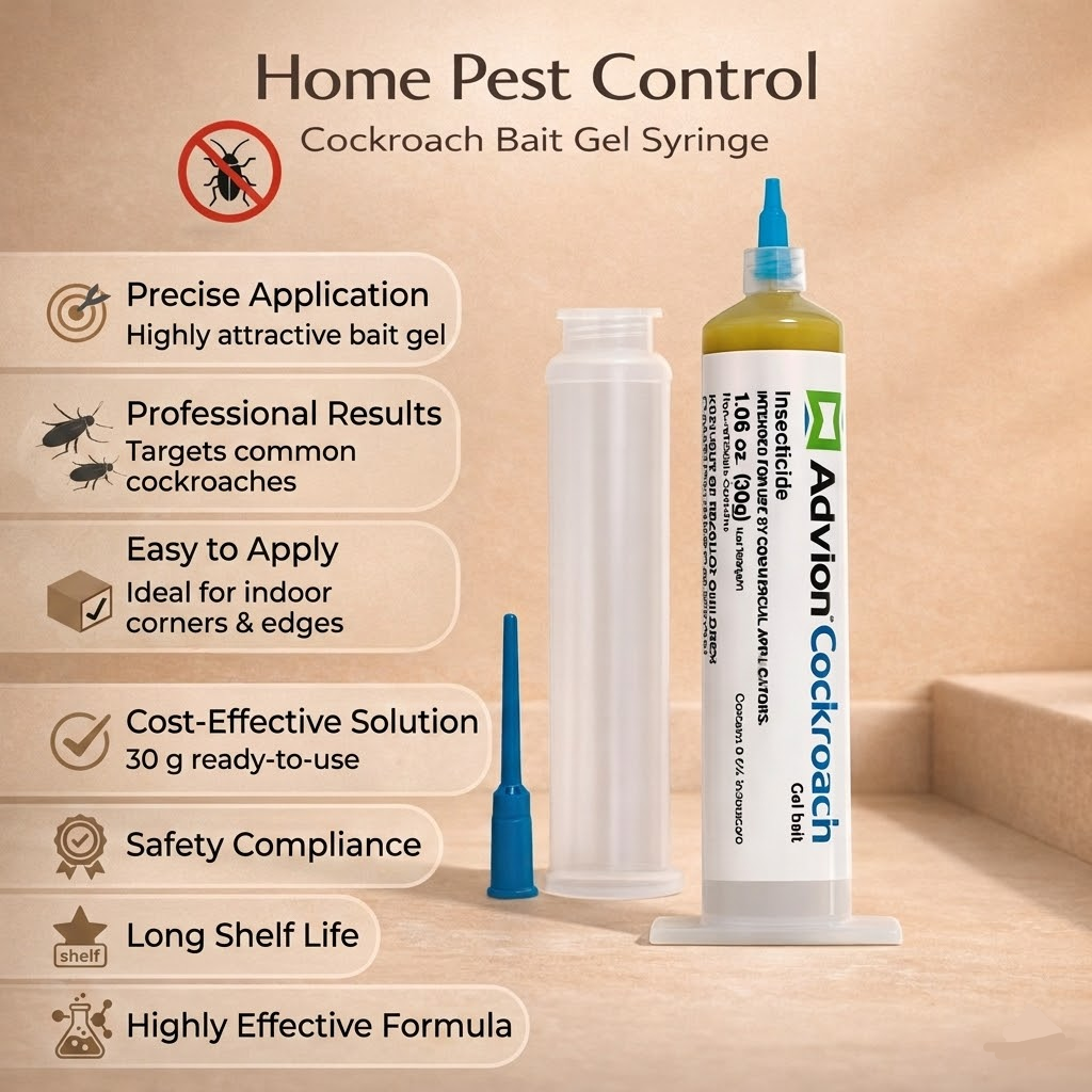 Cockroach Gel Bait, Indoor Roach Bait for Cockroach Control