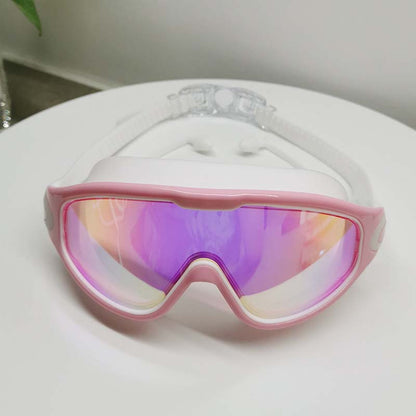 Anti Fog Swim Goggles for Adults, Wide View Goggles for Swimming with Silicone Seal – image 10