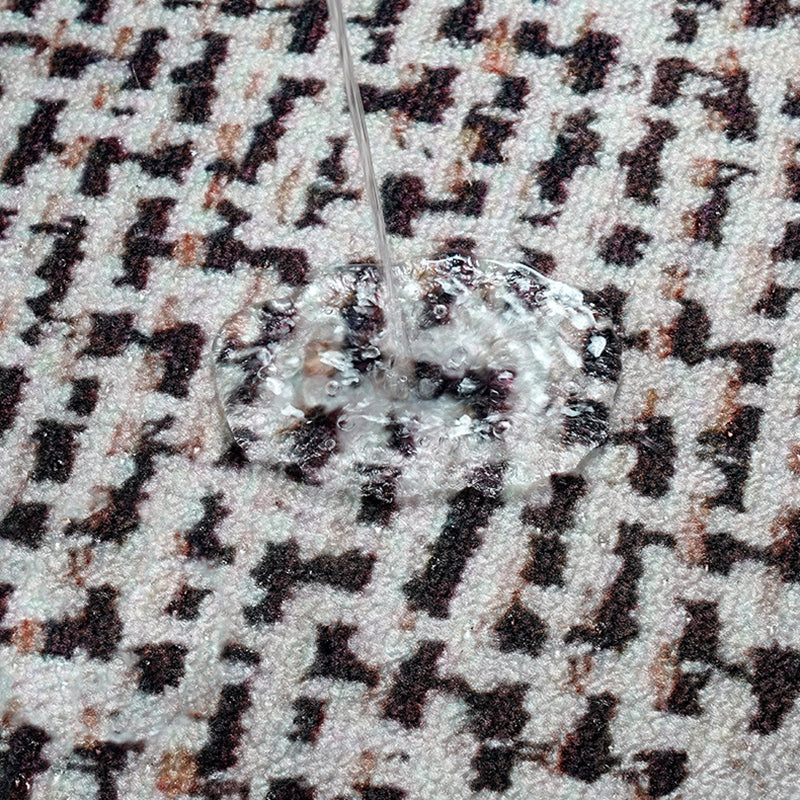 Round Beige Japandi Rug 8