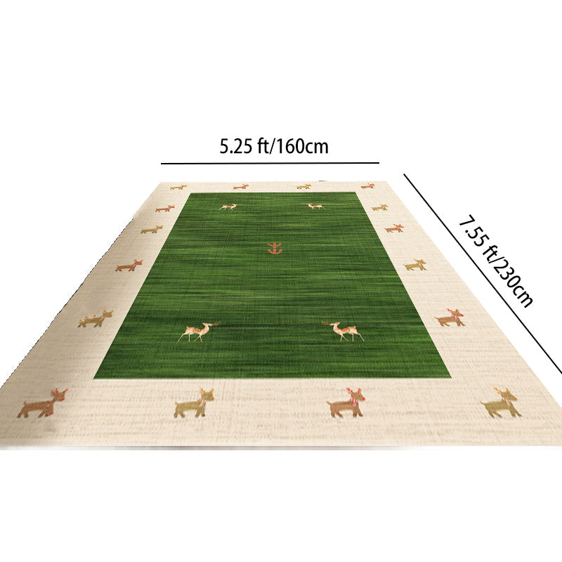 Abstract Multicolour Art Rug 5