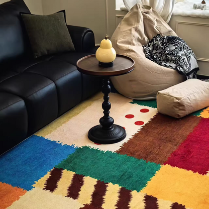 Abstract Multicolour Art Rug 18