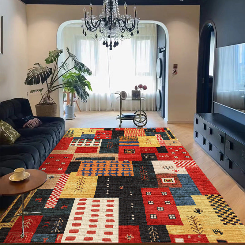 Abstract Multicolour Art Rug 19