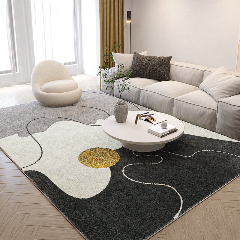 Japandi Faux Cashmere Area Rug 13