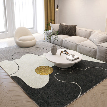 Japandi Faux Cashmere Area Rug 13