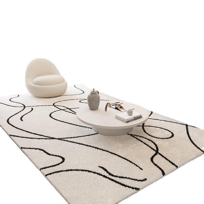 Japandi Faux Cashmere Area Rug 18