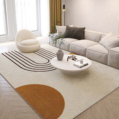 Japandi Faux Cashmere Area Rug 2