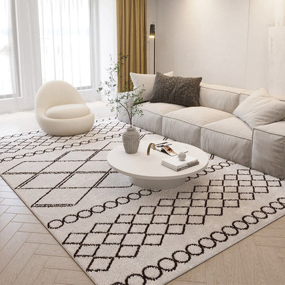 Japandi Faux Cashmere Area Rug 12