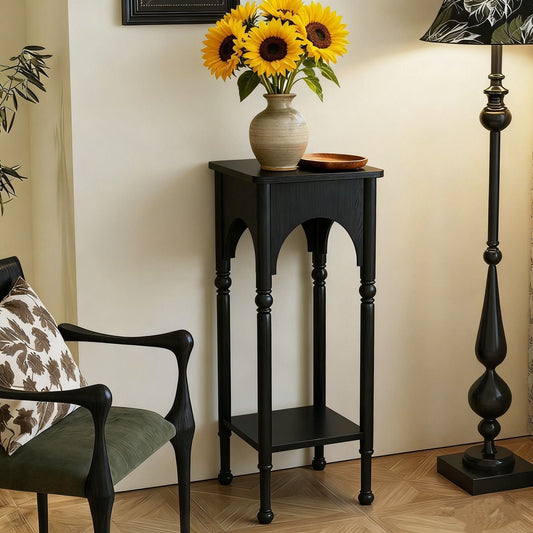 Two-Tier Pine Side Table 0