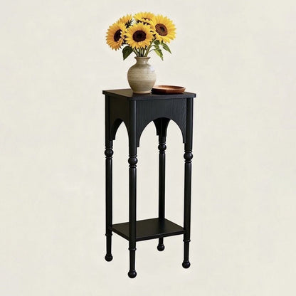 Two-Tier Pine Side Table 7